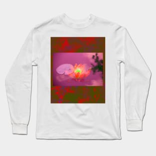 Pink Lotus Long Sleeve T-Shirt